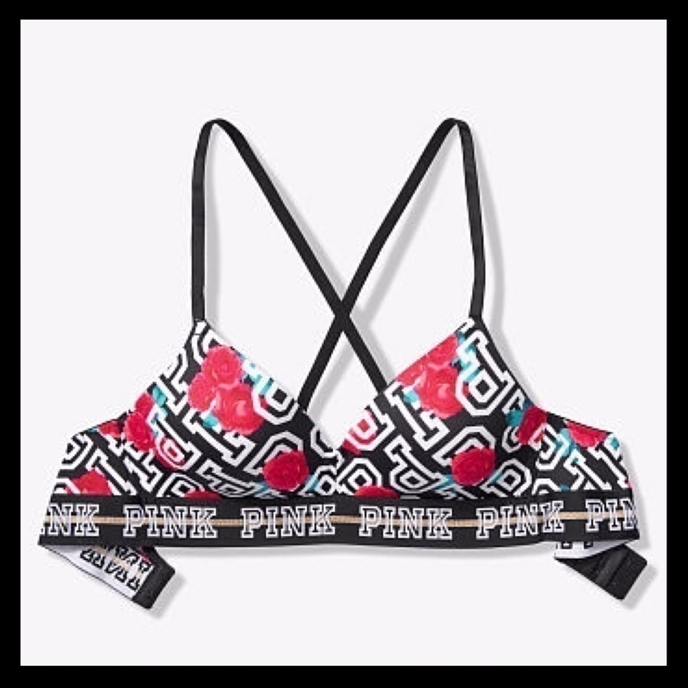 PINK Victoria’s Secret Wear Everywhere Wireless Push-up Bra